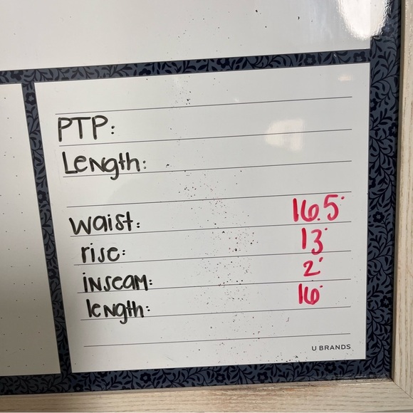 We The Free Get Free Chambray Blue Pull-On Shorts XL Casual Pull On Cotton Boho - Picture 8 of 9